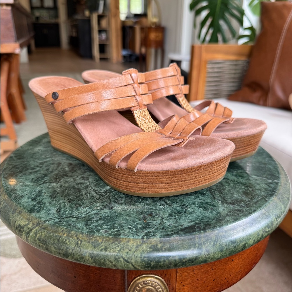 Ugg “Mattie” Platform Wedge Strappy Sandals